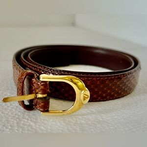 Liz Claiborne Genuine Snake Glove Leather